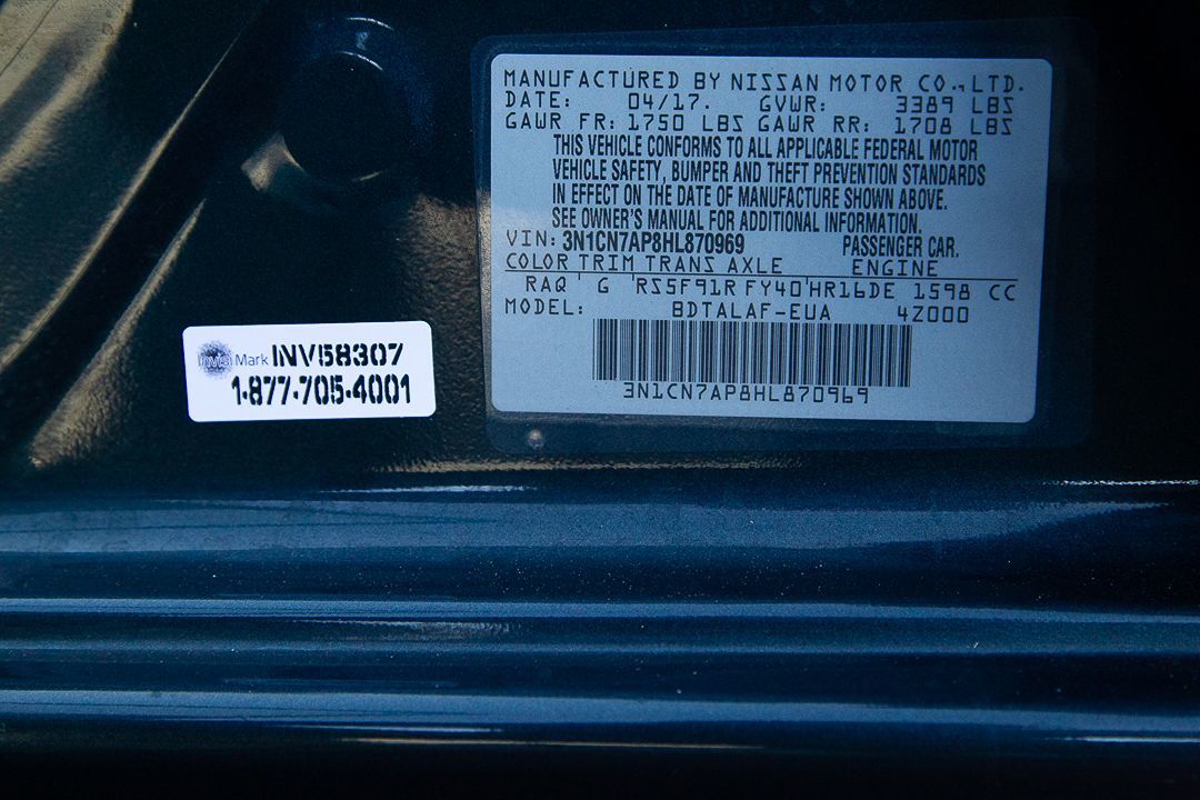 Sold 2017 Nissan Versa Sedan S in Fontana